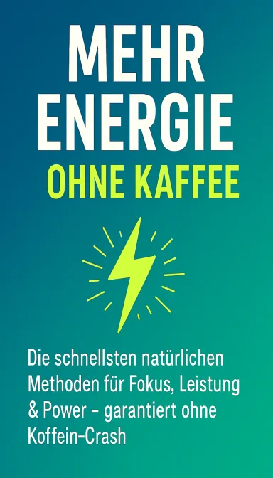 Cover von Entdecke natürliche Energiequellen und steigere deine Vitalität ohne Kaffee - Hol dir jetzt unser Ebook!