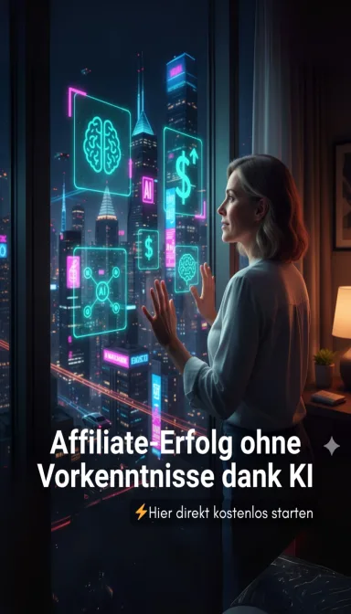 Cover von Erfolgreich durchstarten: Affiliate Marketing mit KI für Anfänger