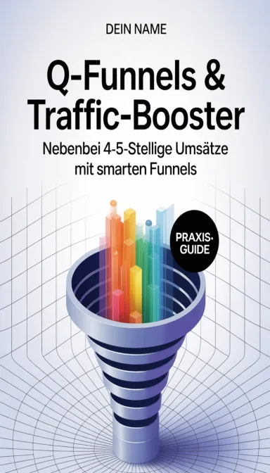 Cover von Mit Q-Funnels spielend einfach 4-5-stellige Umsätze generieren - Jetzt entdecken!
