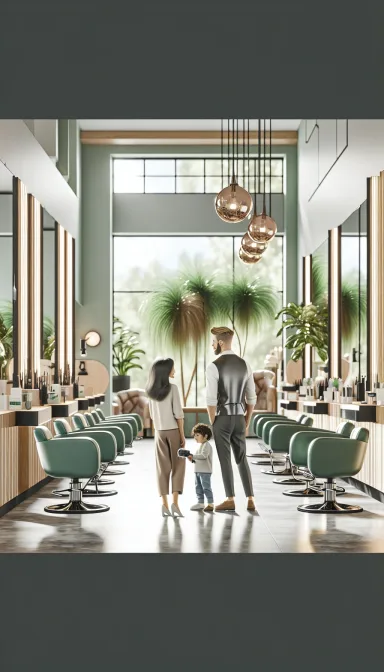 Cover von Friseursalon Erfolgreich Starten: Clever Einrichten, Kunden Begeistern!