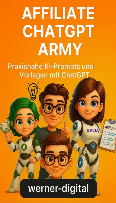 Cover von Steigere dein Affiliate-Marketing mit KI-Prompts und Vorlagen von ChatGPT