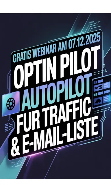 Cover von Sichern Sie sich den OPTIN PILOT und revolutionieren Sie Ihren Online-Erfolg!