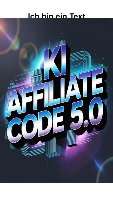 Cover von Steigere deine Provisionen mit KI: Hol dir jetzt den ultimativen Affiliate-Code für Nebenverdiener!