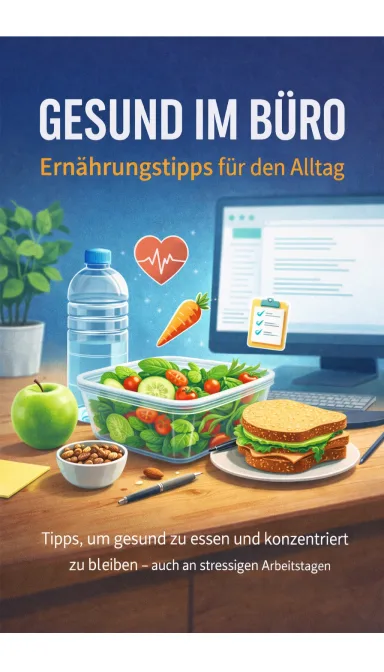 Cover von Mit unseren Ernährungstipps gesund und fit im Büro!
