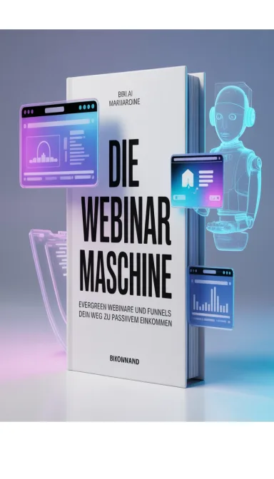 Cover von Entdecke den schlüssel zu passivem einkommen mit evergreen webinaren und funnels