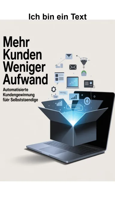 Cover von Automatisiere dein Business und gewinne mehr Kunden mit unserem Ebook!