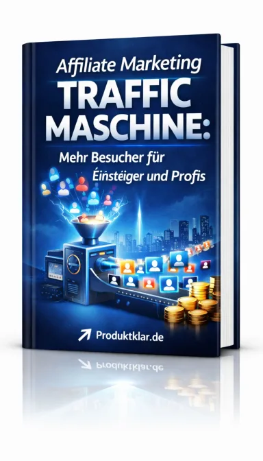 Cover von Steigere deine Affiliate Marketing Einnahmen mit der ultimativen Traffic Maschine – jetzt erhältlich!