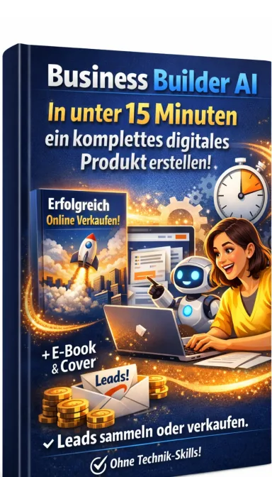 Cover von In 15 Minuten zum digitalen Erfolg: Entdecke die Power von Business Builder AI!