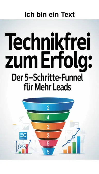 Cover von Entdecken Sie den 5-Schritte-Funnel für mehr Leads und sichern Sie sich Ihren Erfolg ohne Technikstress!