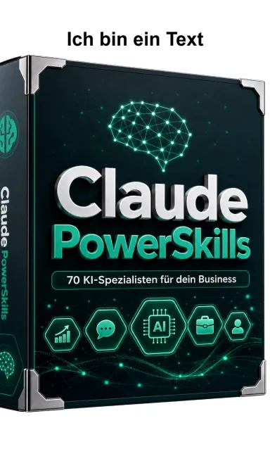 Cover von 70 KI-Spezialisten für deinen Erfolg: Entdecke die PowerSkills von Claude und revolutioniere dein Business!