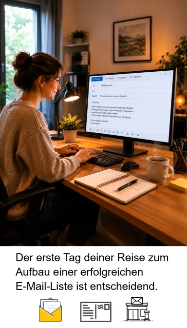 Cover von Baue deine E-Mail-Liste auf: Die ultimative Anleitung für mehr Leads und Kunden!