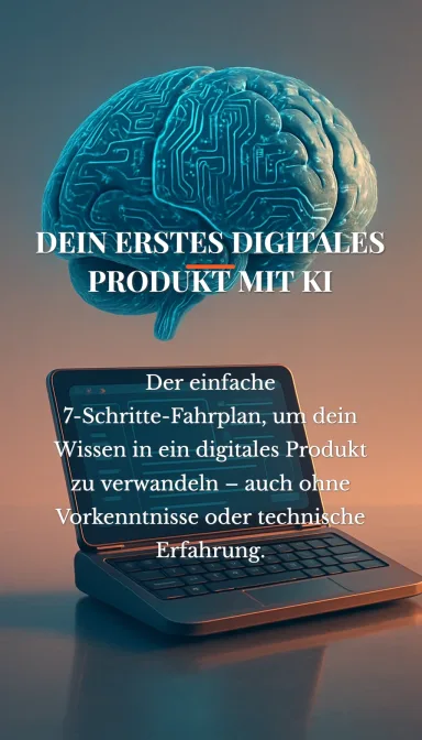 Cover von Entdecke den Fahrplan zur Transformation deines Wissens in ein digitales Produkt mit KI!