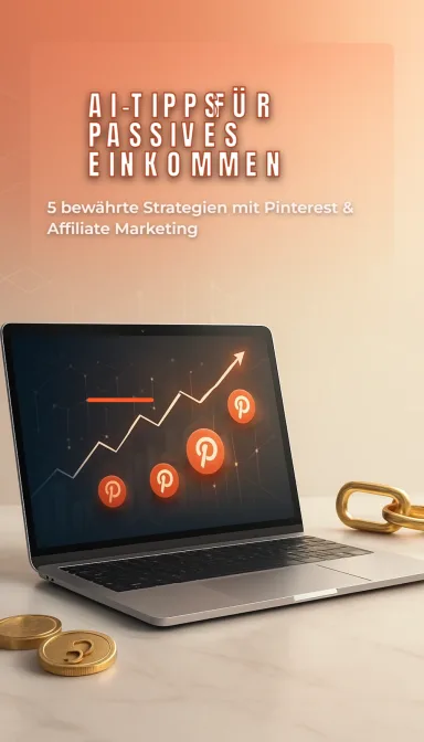 Cover von Passives Einkommen generieren mit Pinterest und Affiliate Marketing - Dein ultimativer Leitfaden!