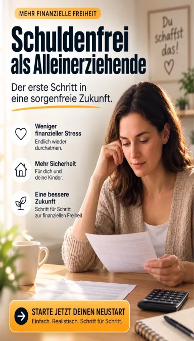 Cover von Finanzielle Freiheit für alleinerziehende Mütter: Schulden abbauen leicht gemacht!