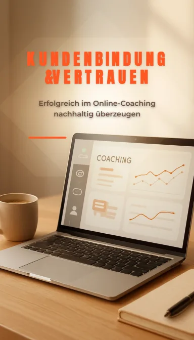 Cover von Steigere deine Online-Coaching Erfolge: Kundenbindung und Vertrauen aufbauen mit unserem Workbook