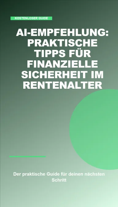 Cover von Finanzielle Sicherheit im Alter: Experten-Tipps für eine sorgenfreie Rente
